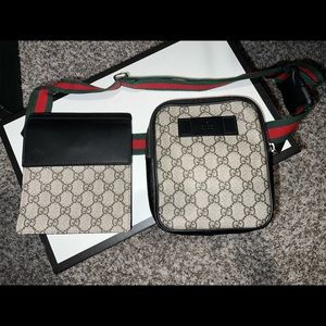 Gucci Belt Bag GG Supreme Web Waist Strap